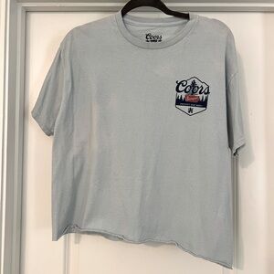 Coors Cropped tshirt